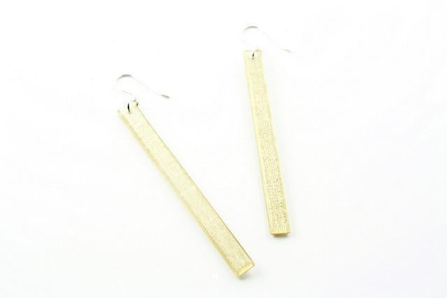 Ecoresin Earrings - Skinny