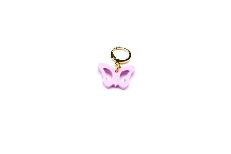 Charm Dangle Earring - Butterfly
