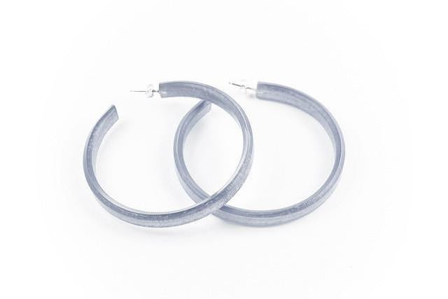 Ecoresin Hoop Earrings Large