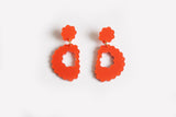 Ecoresin Scallop Earrings - Drop
