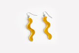 Ecoresin Squiggle Earrings Short