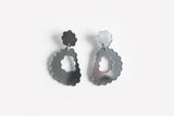 Ecoresin Scallop Earrings - Drop