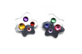 Ecoresin Gem Large Blob Earrings