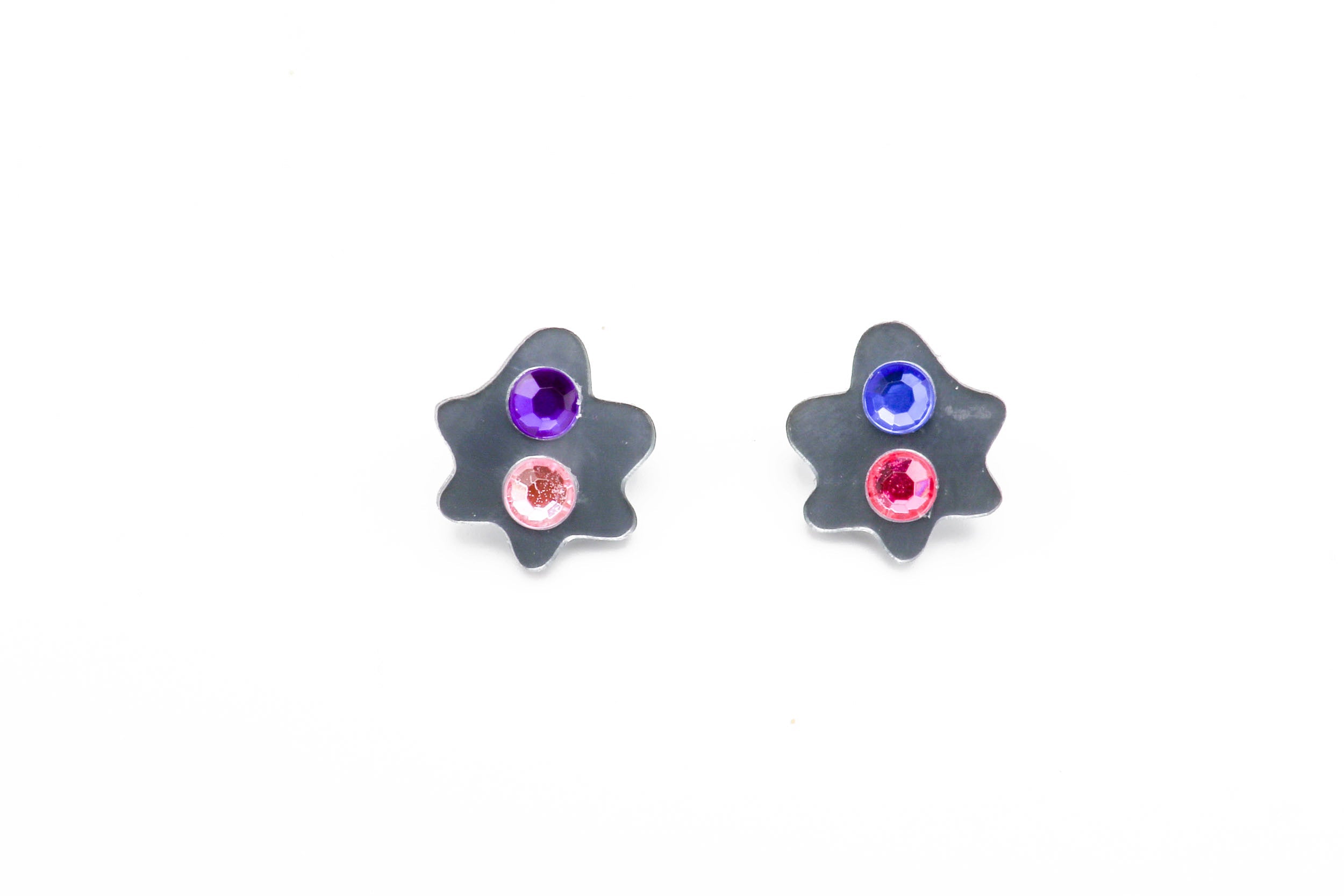 Ecoresin Gem Medium Blob Earrings
