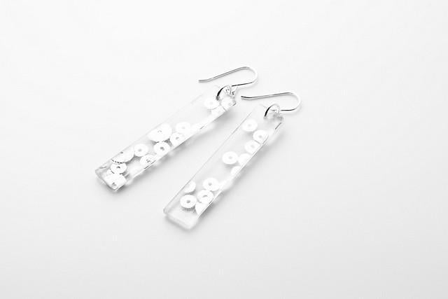 Ecoresin Earrings - Long