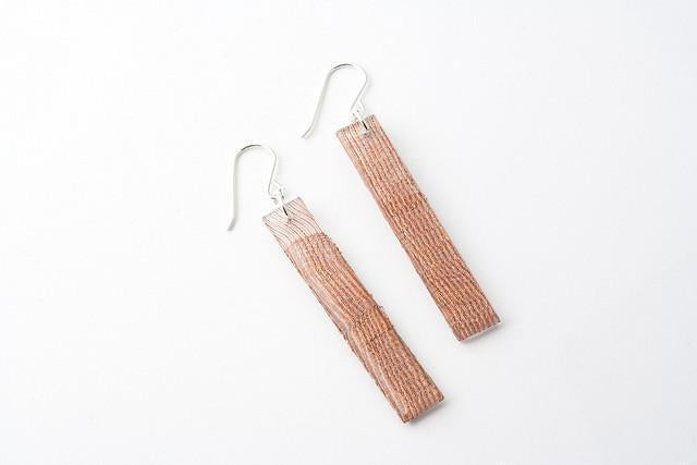Ecoresin Earrings - Long