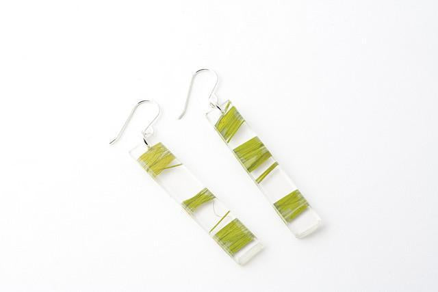 Ecoresin Earrings - Long