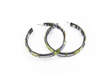 Ecoresin Hoop Earrings Large