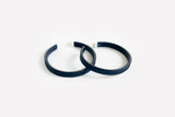 Ecoresin Hoop Earrings Large