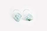 Ecoresin Earrings - Flow Hoop