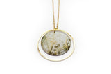 Ecoresin Necklace - Double Circle