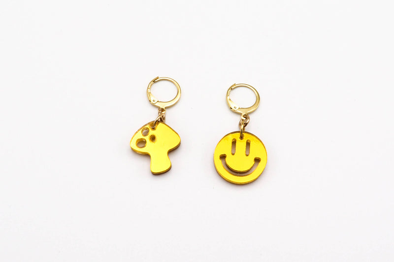 Charm Dangles - Mushrooms and Smiles