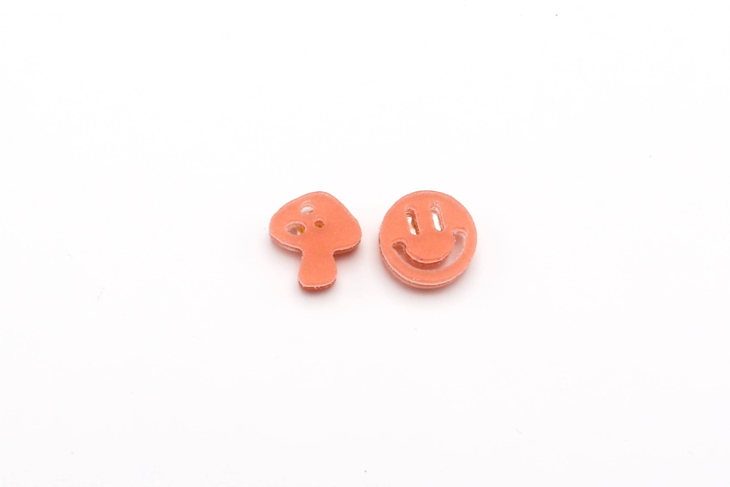 Charm Studs - Mushrooms and Smiles