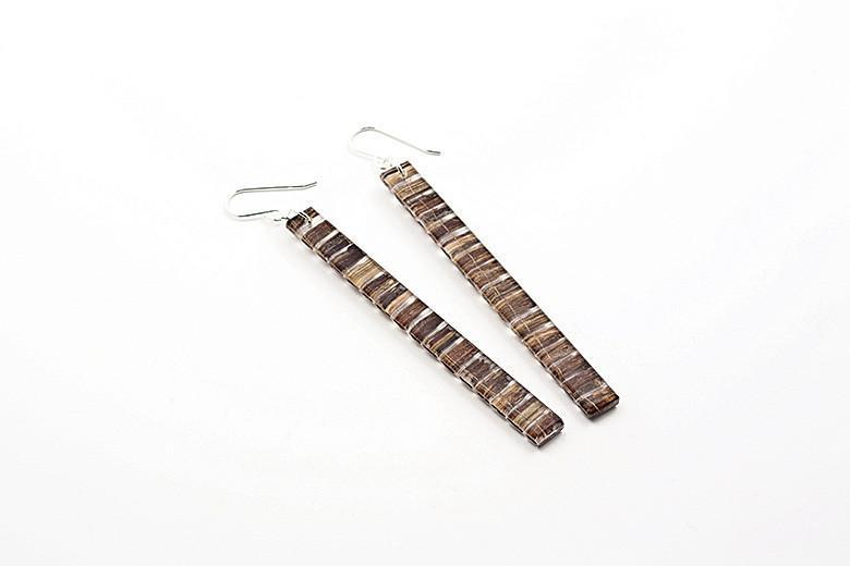 Ecoresin Earrings - Skinny