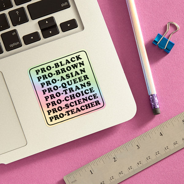 Pro Support Vinyl Sticker
