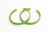 Ecoresin Hoop Earrings Large