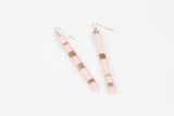 Ecoresin Earrings - Skinny