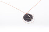 Ecoresin Necklace - Double Circle