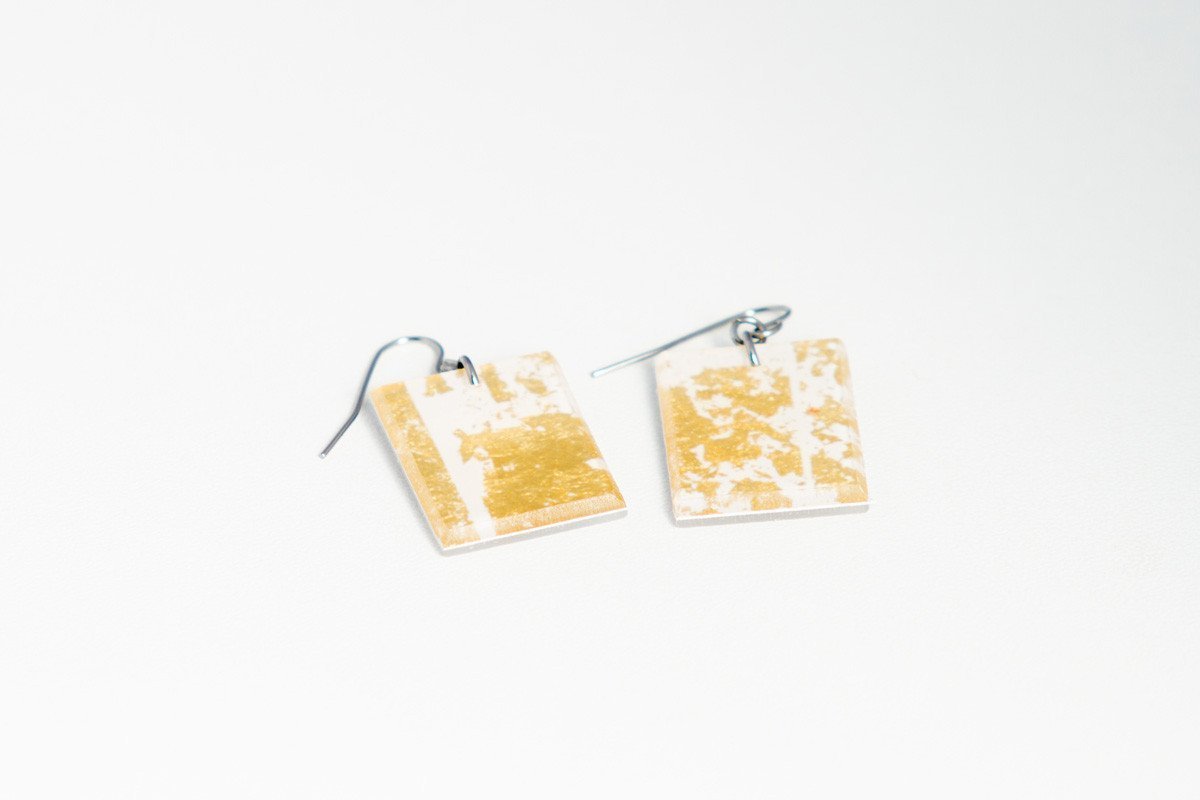 Ecoresin Earrings - Regular