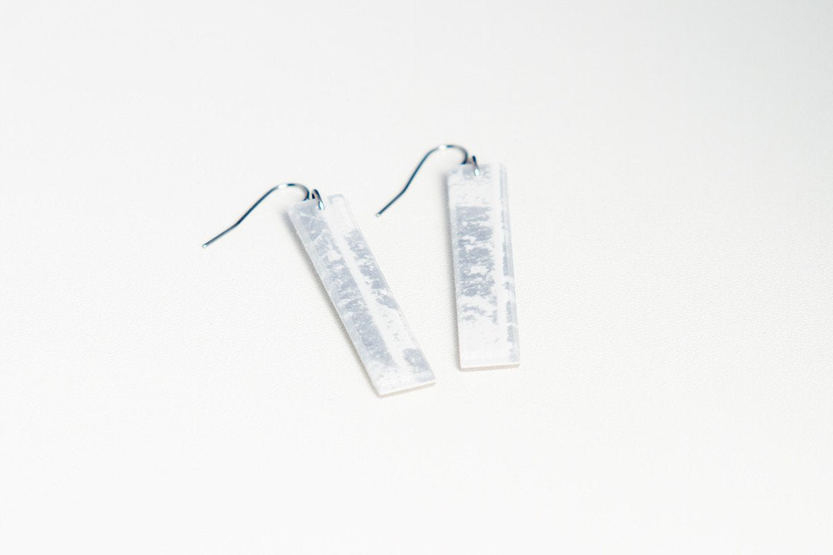 Ecoresin Earrings - Long