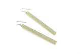 Ecoresin Earrings - Skinny