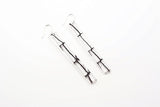 Ecoresin Earrings - Skinny