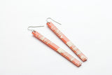 Ecoresin Earrings - Skinny