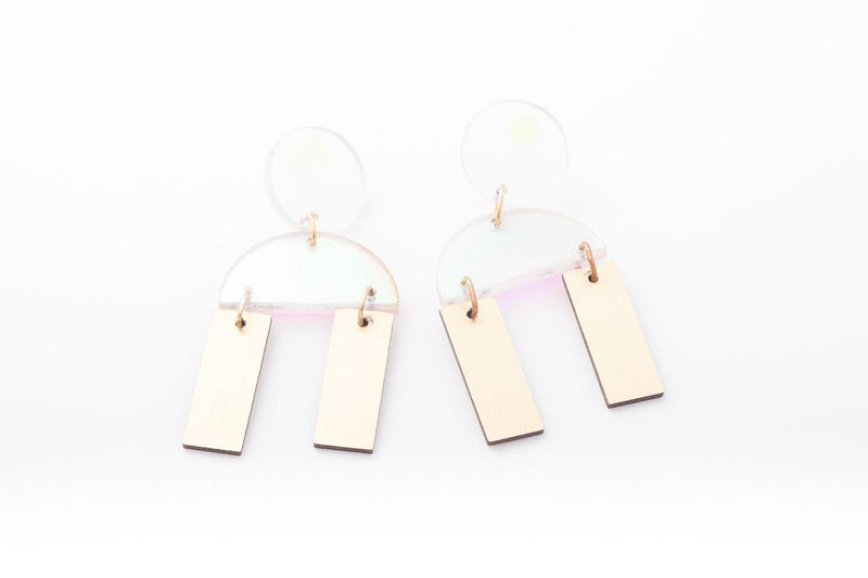 Solar Earrings - Cindy