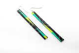 Ecoresin Earrings - Skinny