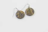 Ecoresin Earrings - Circle