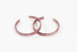 Ecoresin Hoop Earrings Large