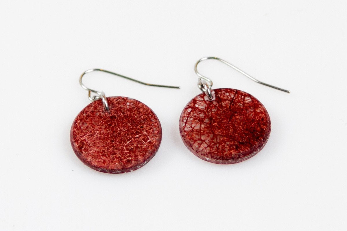 Ecoresin Earrings - Circle