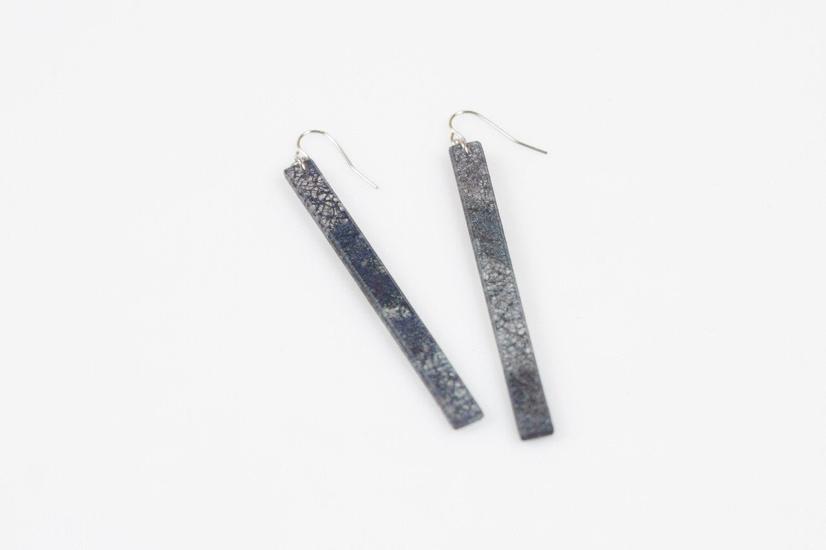 Ecoresin Earrings - Skinny