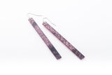 Ecoresin Earrings - Skinny