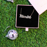 Bimbo Nameplate Necklace