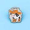 Cowdy enamel Pin