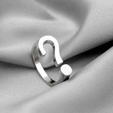 Question Mark Ring- Adjustable