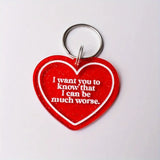 Much Worse Key Chain