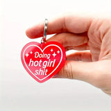 Hot Girl  Key Chain