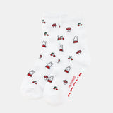 White Miffy Crew Socks