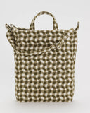 Duck Bag - Wavy Gingham Brown