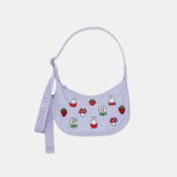 Embroidered Miffy Small Nylon Crescent Bag