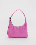 Mini Nylon Shoulder  Bag-  Extra Pink