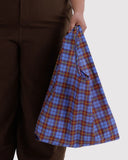 Standard Baggu - Blue Tartan