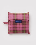 baggu Standard Bag - Azalea Pink Tartan