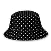 Polka Dot Bucket Hat- Black and White