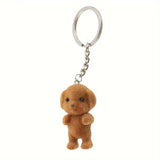 Fuzzy Dog Key Chain
