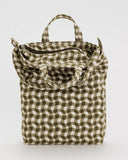 Duck Bag - Wavy Gingham Brown