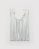Pleated Baggu- Chrome Metallic
