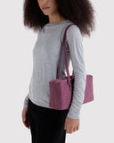 Nylon Bowler Bag - Wild Plum